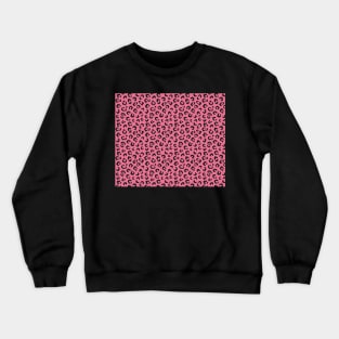 Modern Animal Skin Pattern Leopard Crewneck Sweatshirt